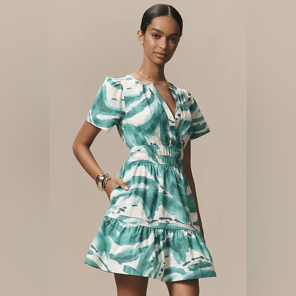 NWT! Anthropologie Somerset Mini Dress 🎹🍍